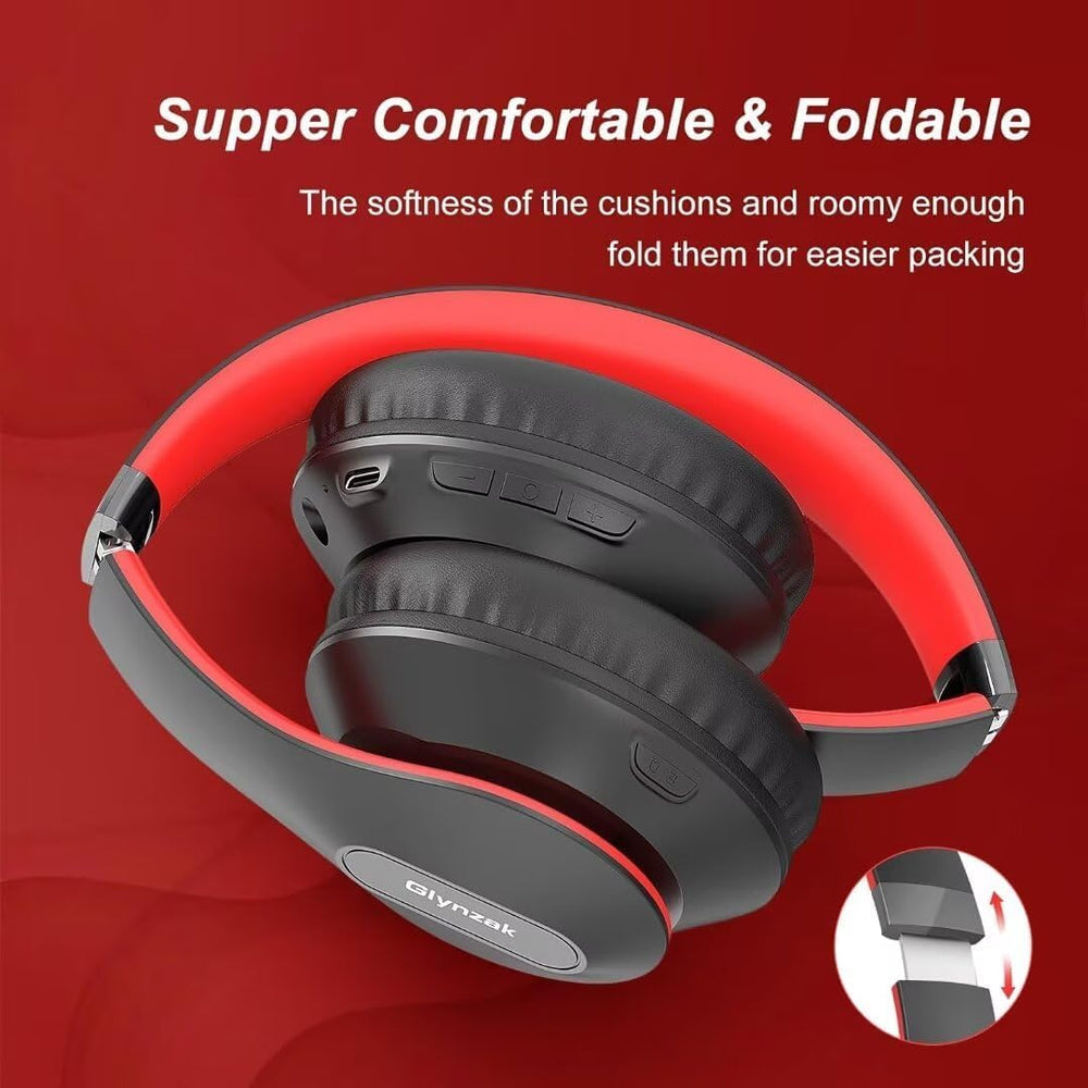 Glynzak in-use on commuter showing wireless convenience and clear audio