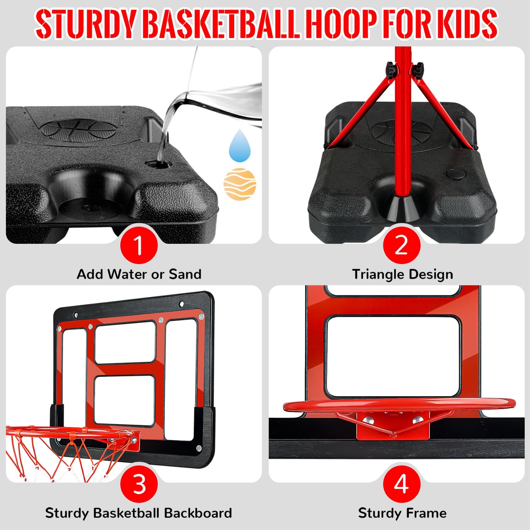 GMAOPHY door-mounted setup indoor saving space and enhancing play