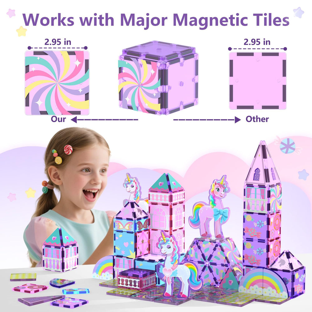 GobiDex magnetic tile close-up showing secure magnets and smooth edges for durability