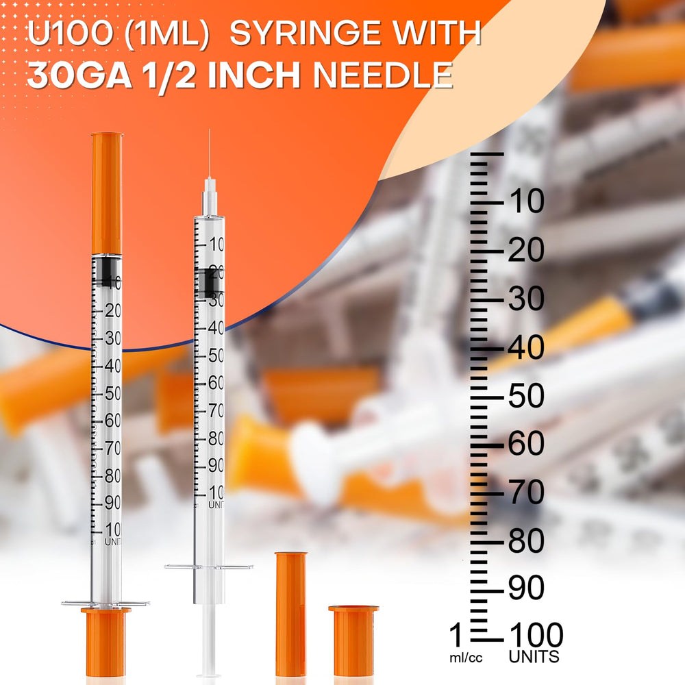 GODCREAT close-up of 30G needle tip showing fine gauge for precise application