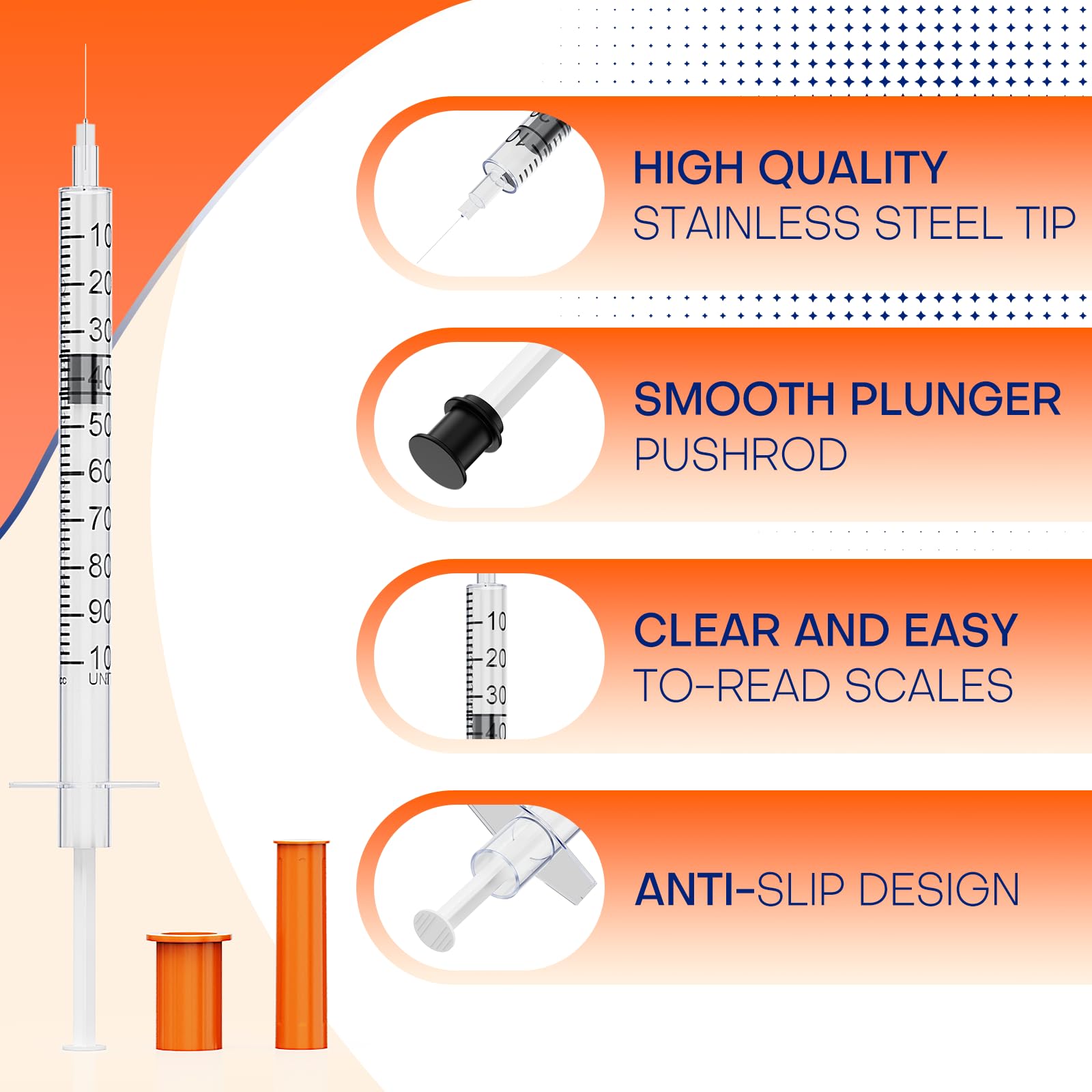 GODCREAT clear barrel scale detail enabling accurate U-100 measurements