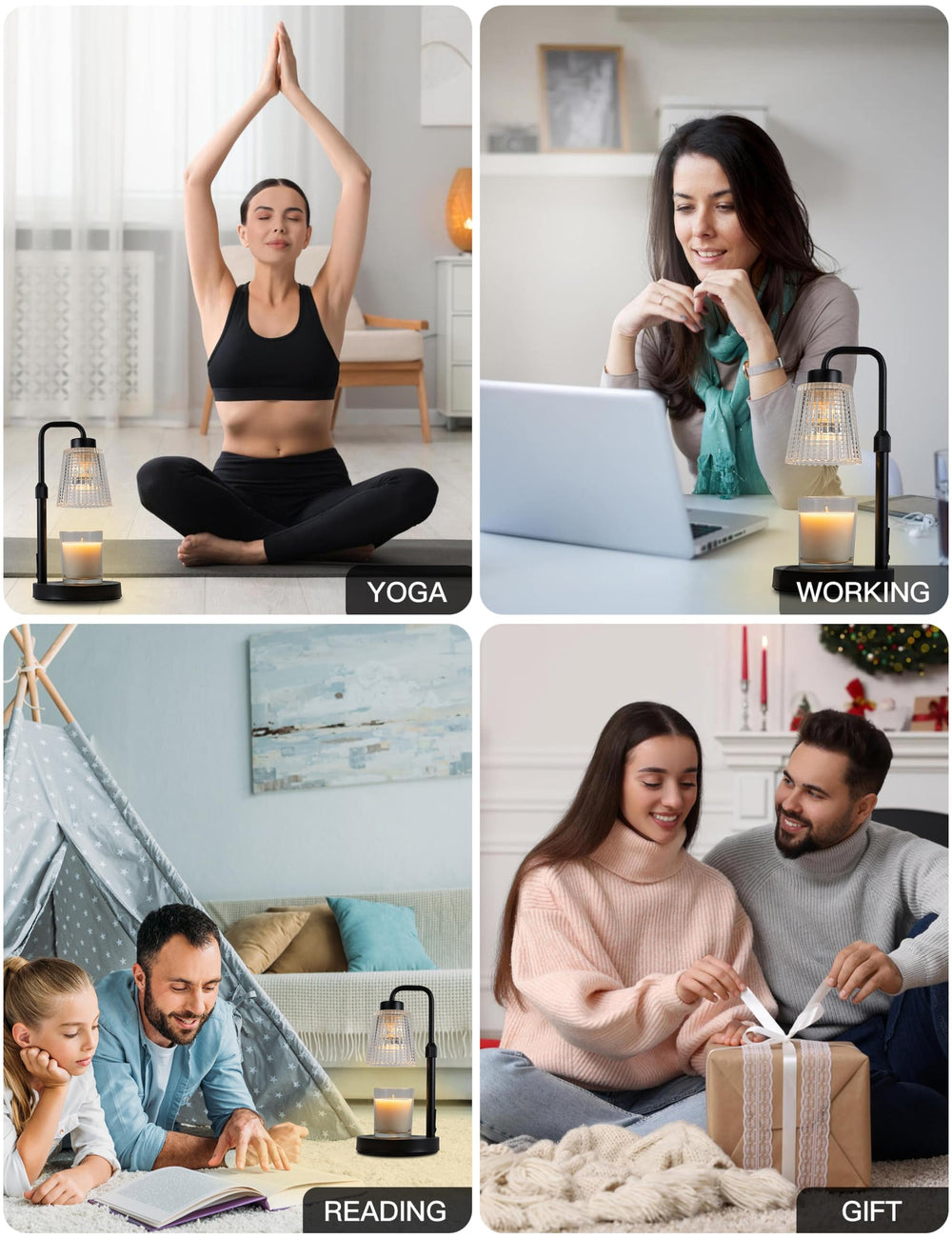 GODONLIF lifestyle in living room, creates cozy fragrance atmosphere