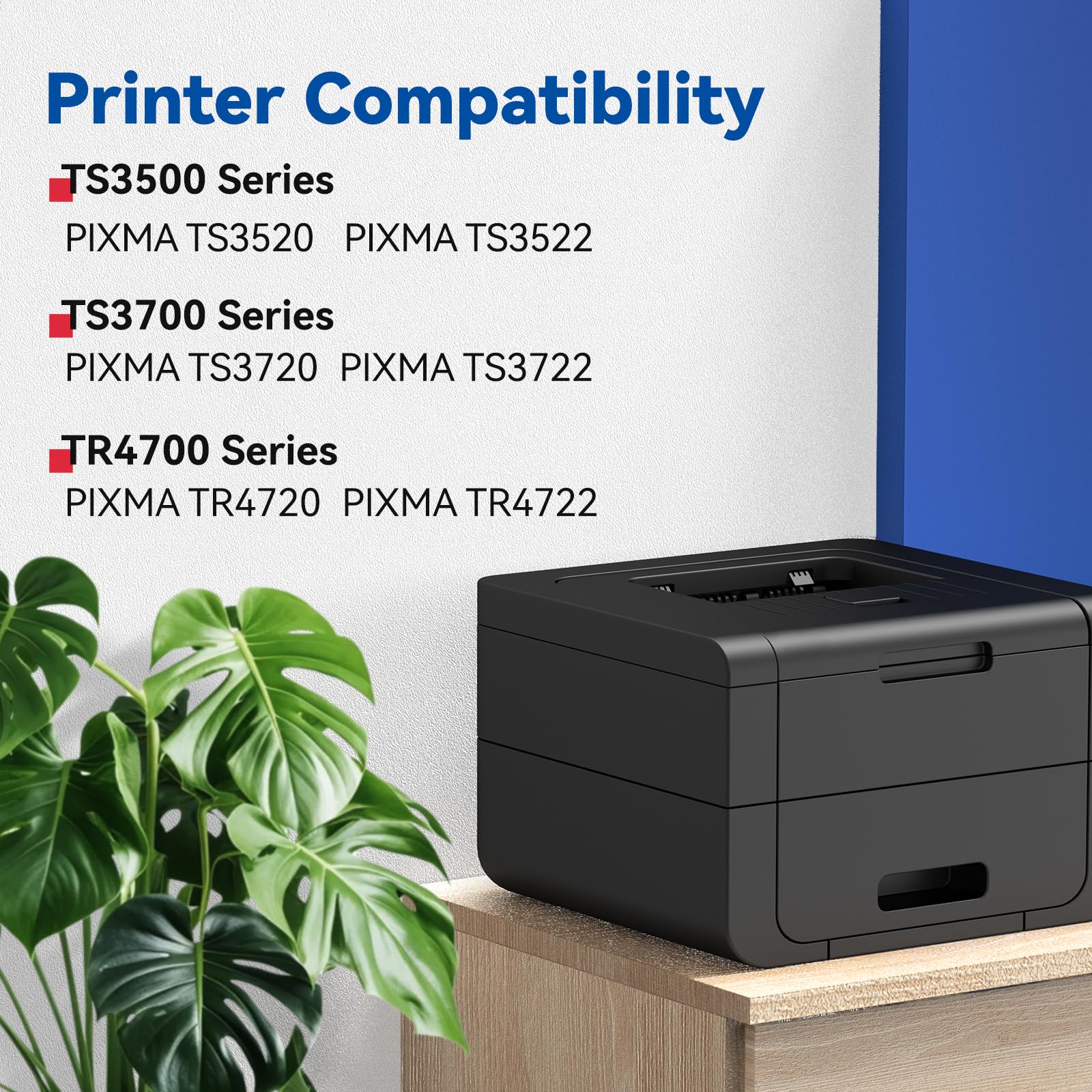 GoFlowmo black PG-275XL cartridge label visible for quick identification benefit