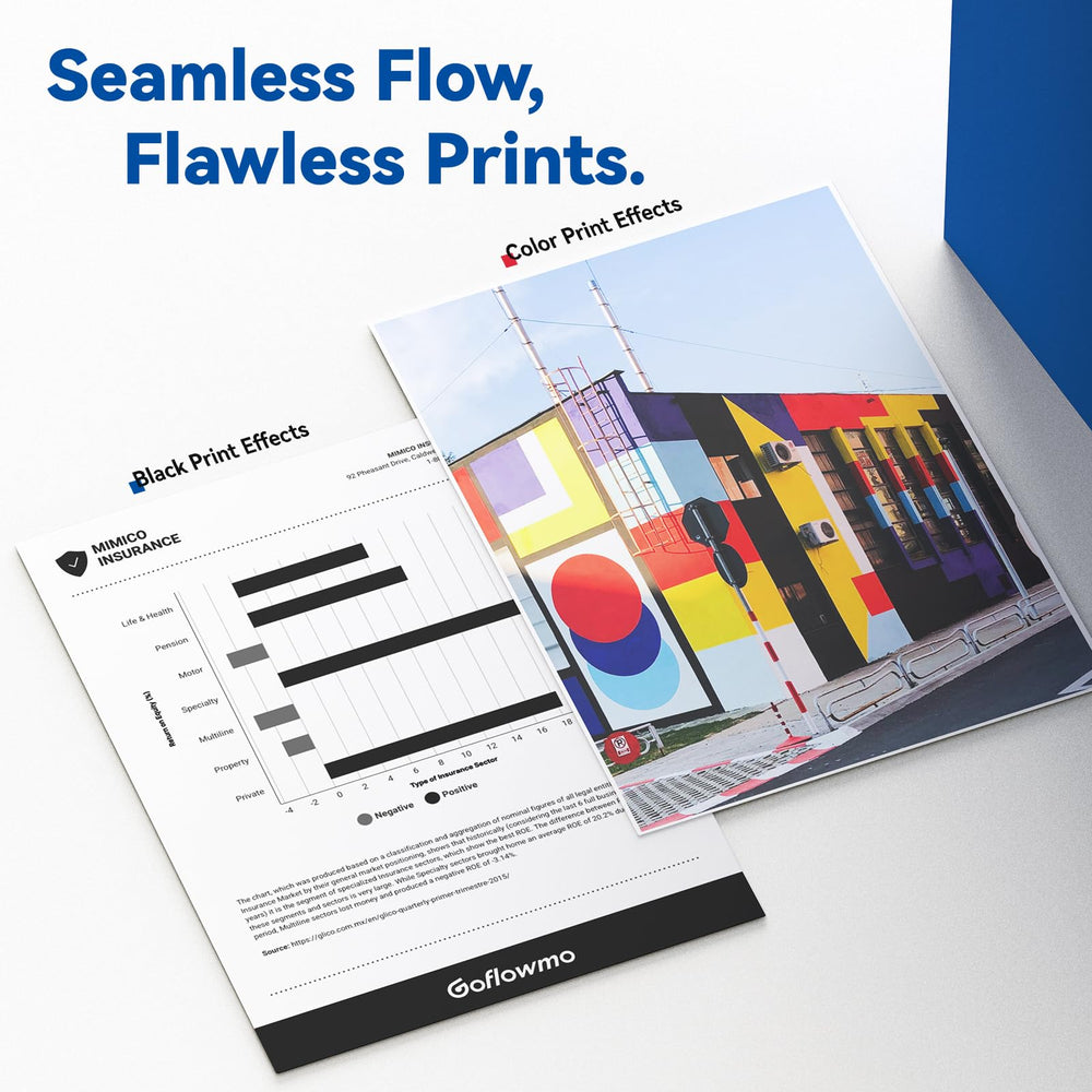 GoFlowmo color CL-276XL cartridge nozzle detail for reliable ink flow benefit