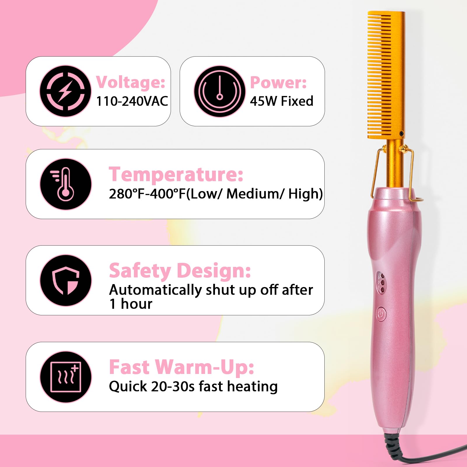 Goiple full styling kit flatlay with combs brushes waxes and glue for travel convenience