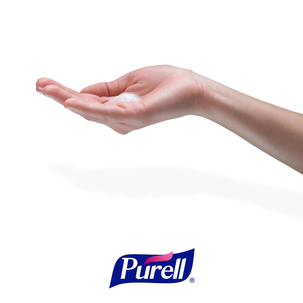 GOJO soap lather texture on hands demonstrating gentle cleansing and moisture