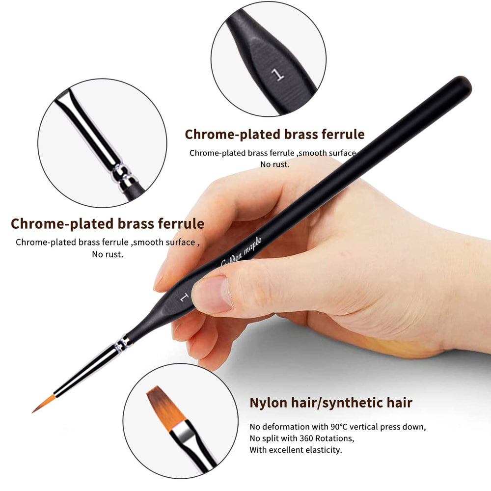 golden maple ergonomic triangular handle for steady comfortable grip