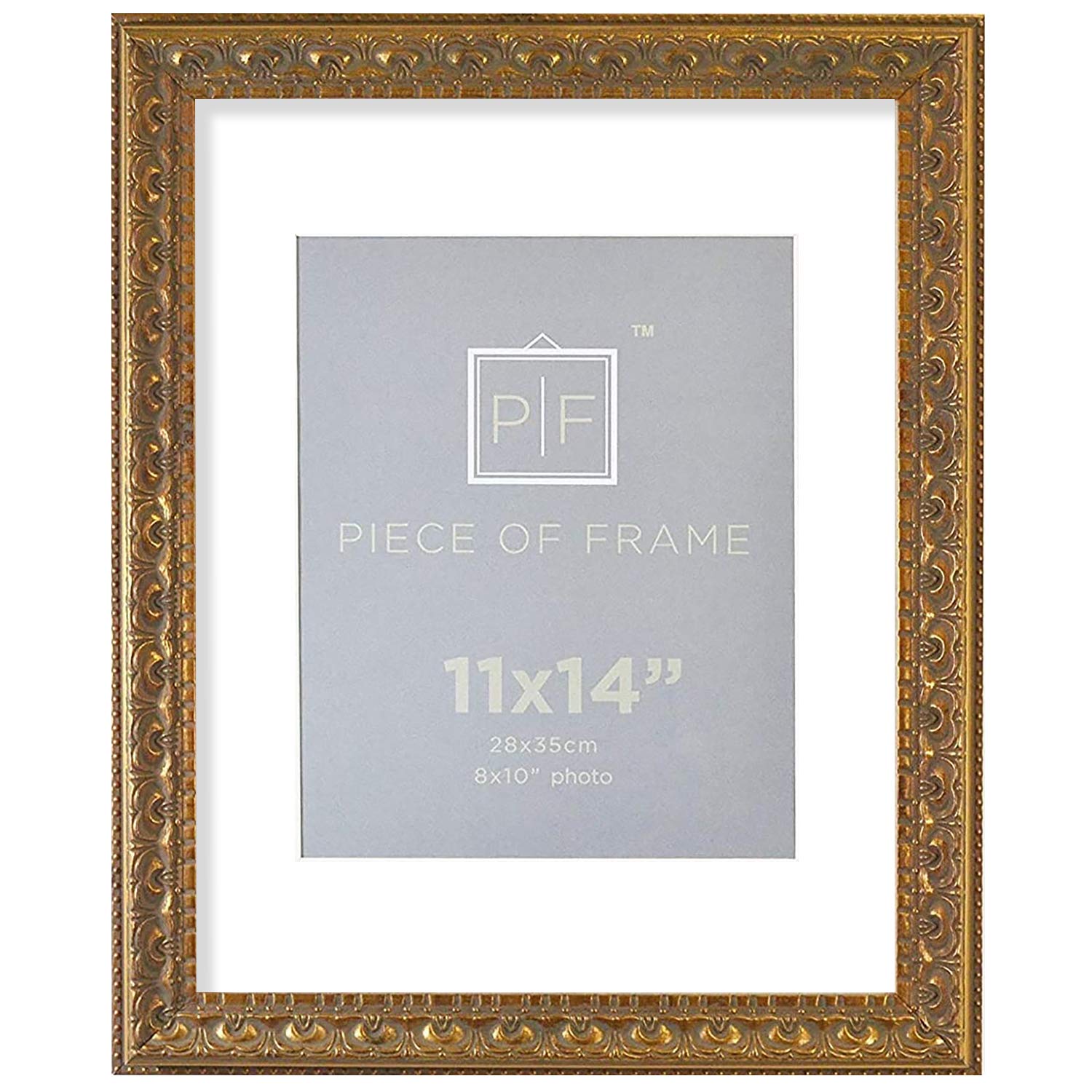 Golden State Art bronze frame front view showing ornate finish and polished look