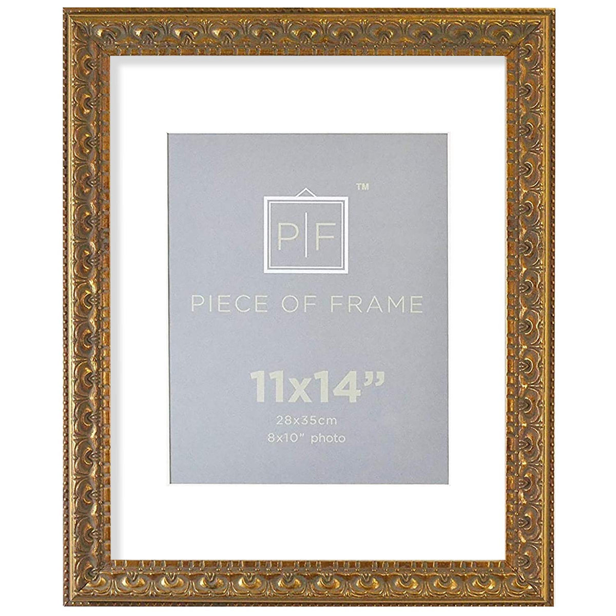 Golden State Art bronze frame front view showing ornate finish and polished look