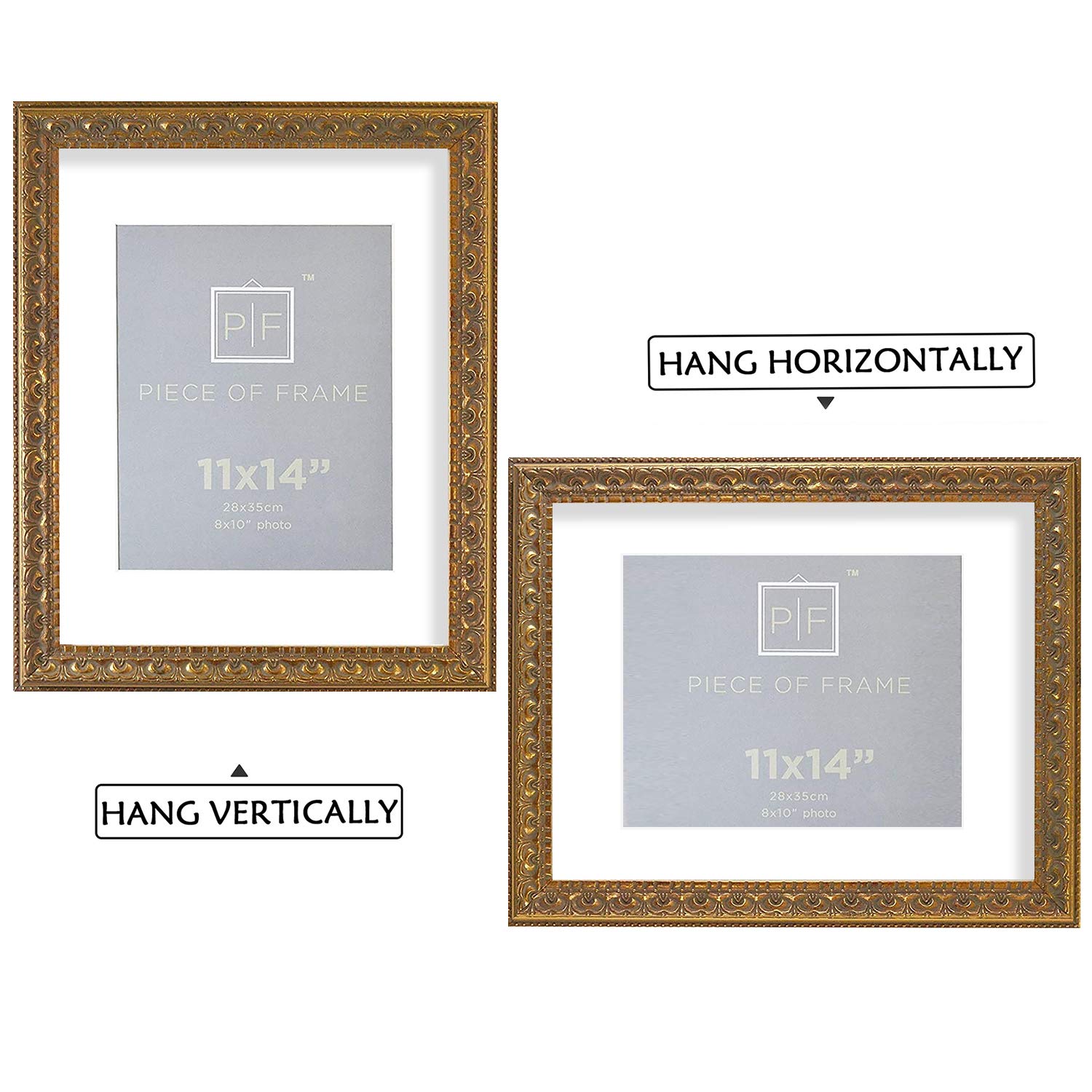 Golden State Art real glass reflection showing clarity and photo protection benefit