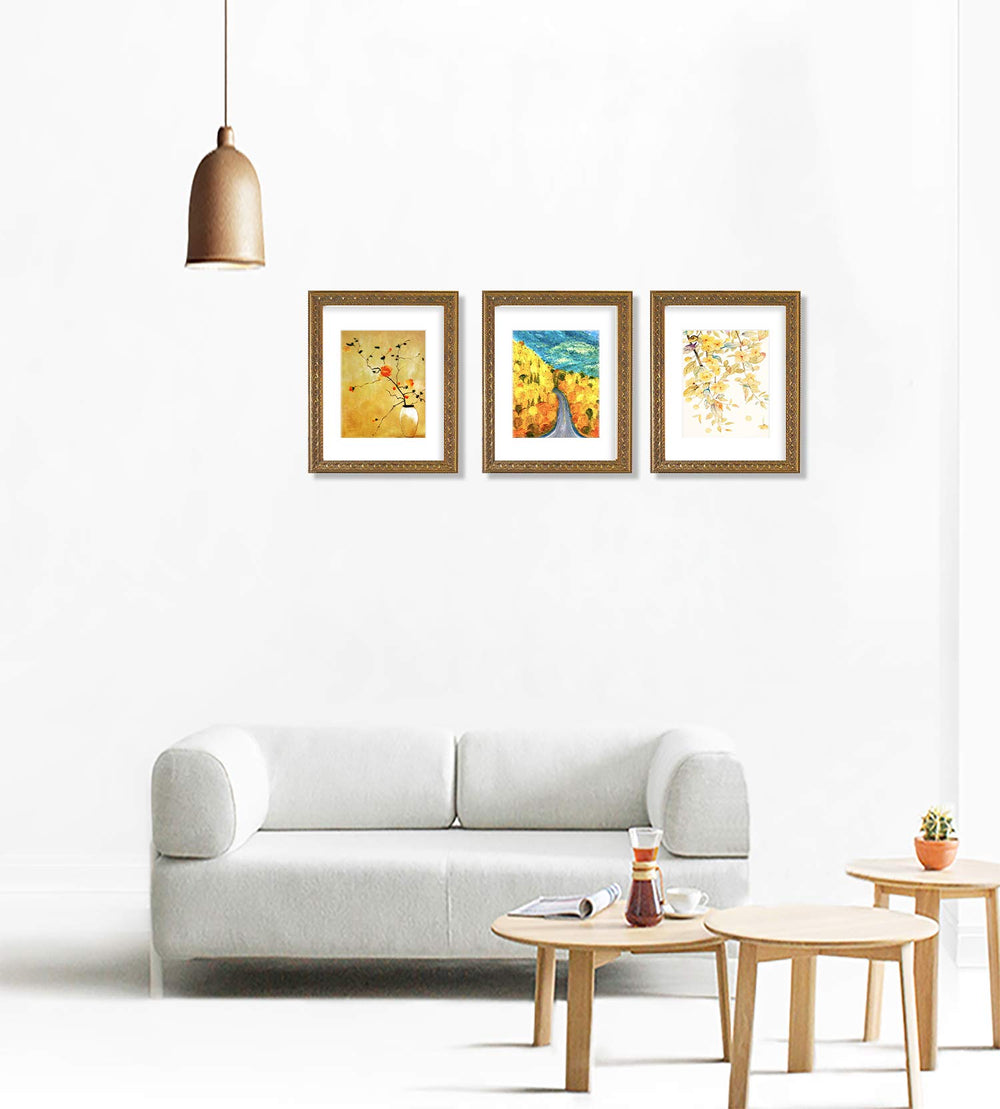 Golden State Art side profile showing 1.5-inch border and decorative texture benefit