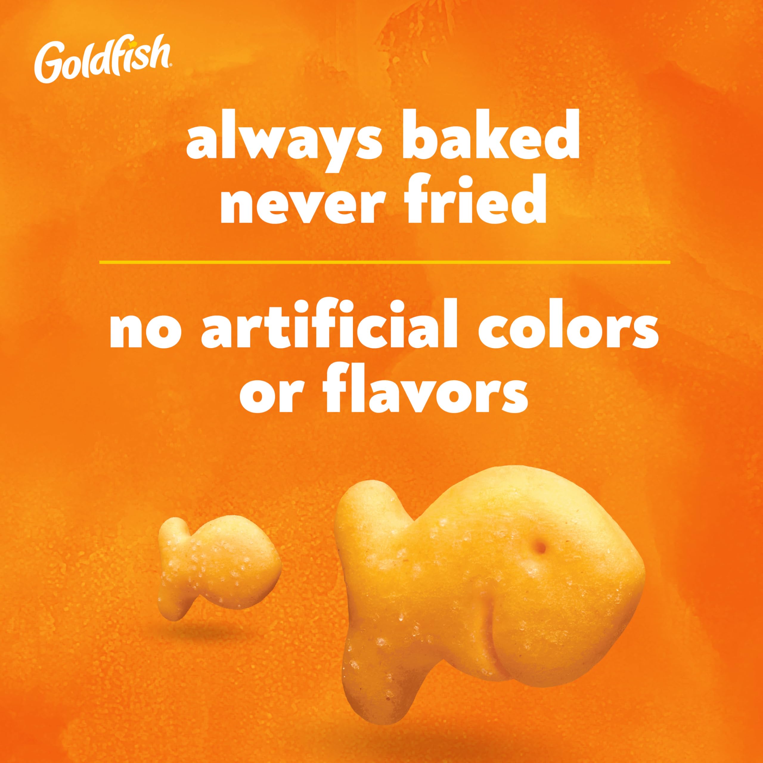 Goldfish 30-count multipack box displayed for pantry stocking and event convenience