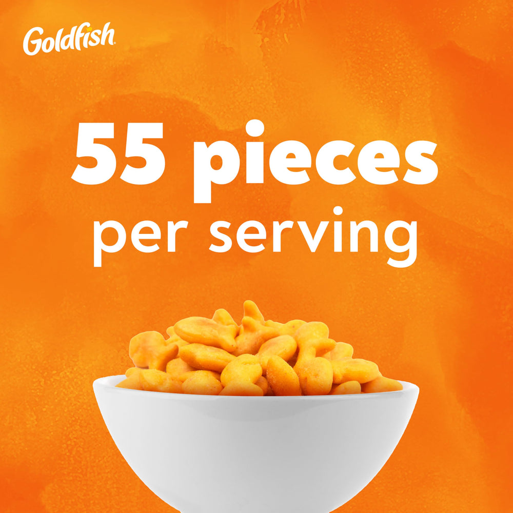 Goldfish single bag held in hand demonstrating compact size and portability benefit