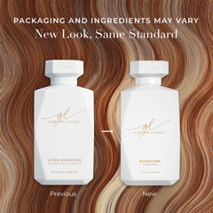 Goldie Locks bottle pump and label close-up highlighting ingredient and scent details
