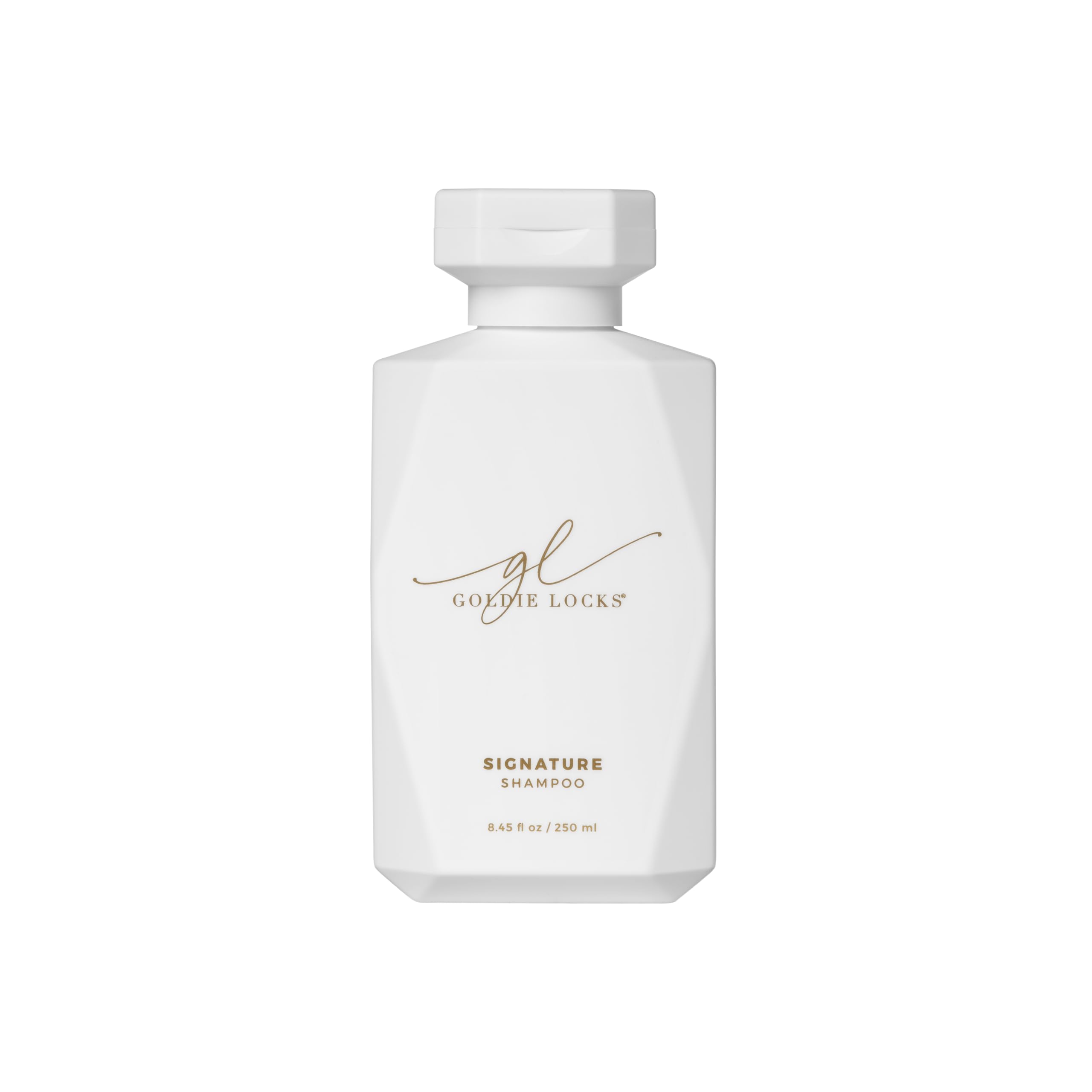 Goldie Locks front packaging showing bottle and minimalist label for easy identification