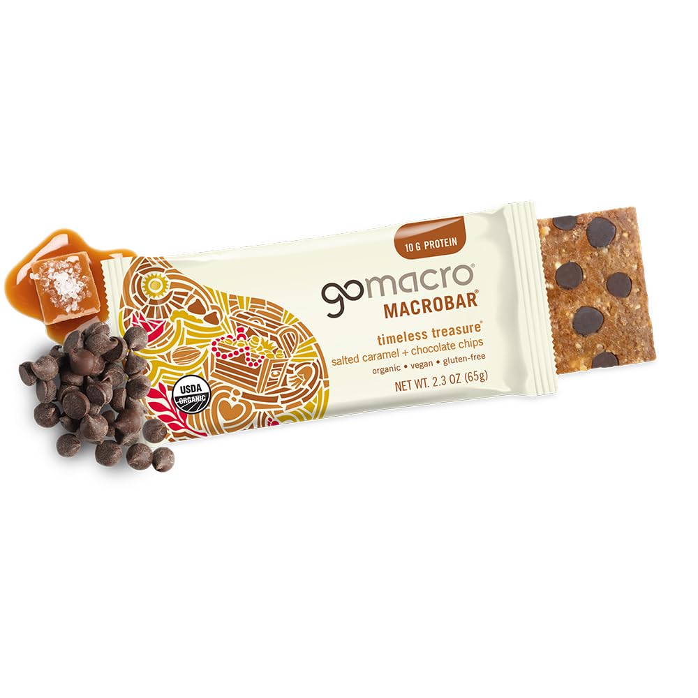 GoMacro ingredients spread with almonds coconut and maple illustrating clean organic sourcing benefits