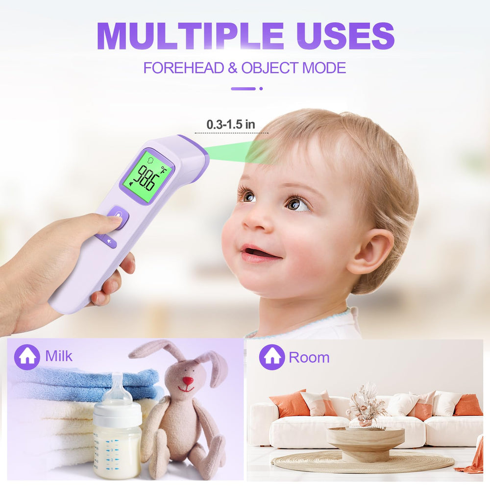 GoodBaby taking an infant forehead measurement for gentle no-touch comfort