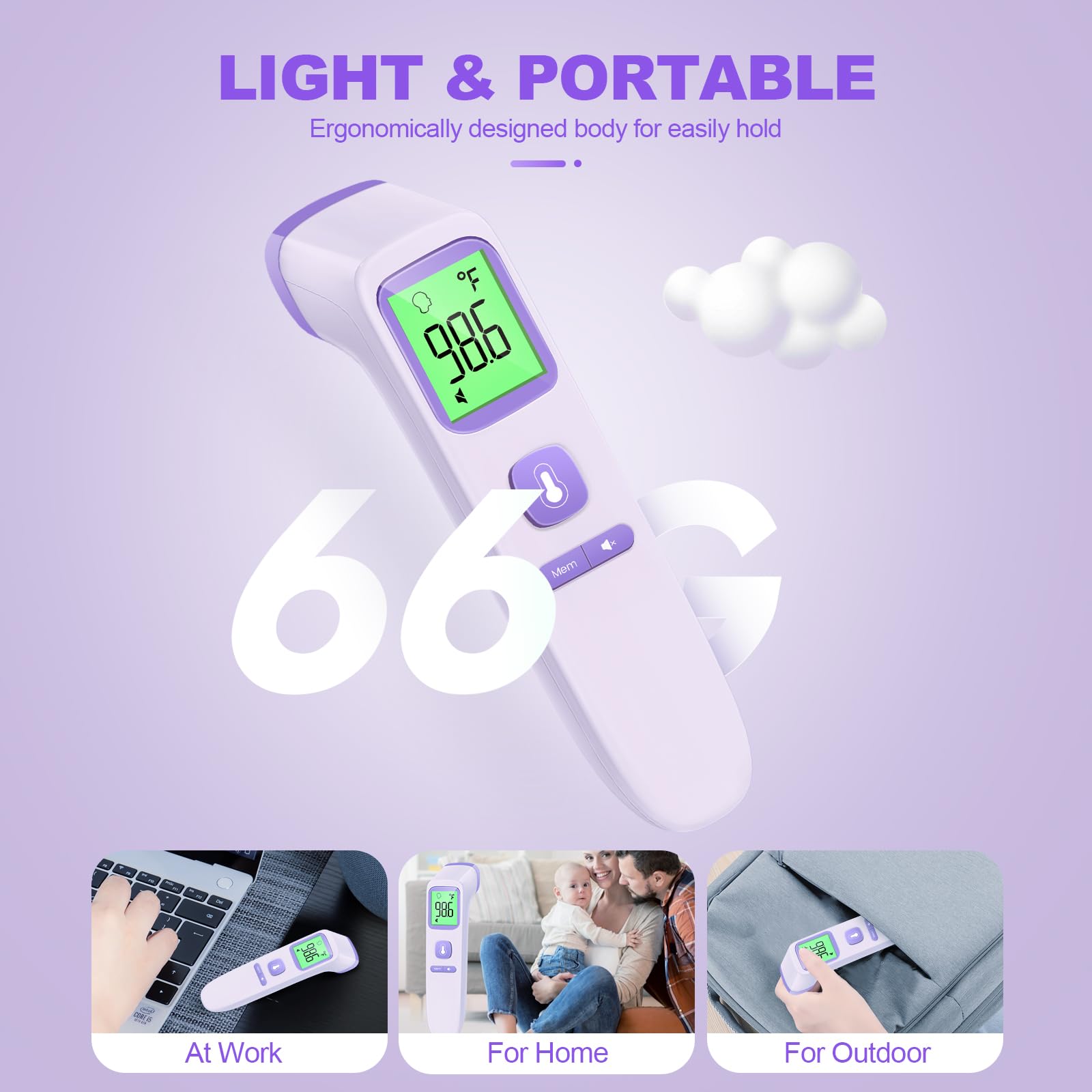 GoodBaby package contents with manual and batteries for ready-to-use convenience