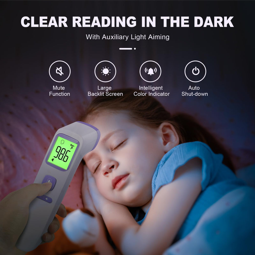 GoodBaby screen showing room/object mode for multi-purpose temperature checks