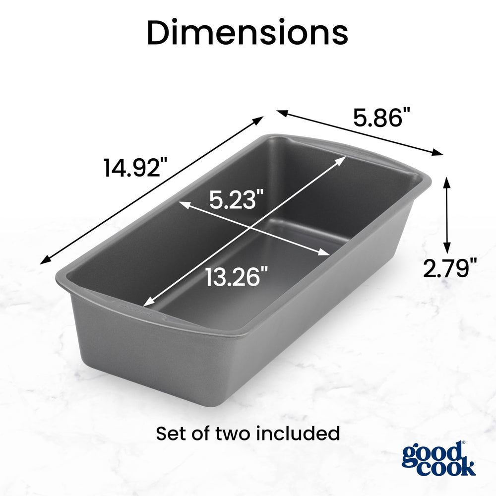 GoodCook close-up of scratch-resistant nonstick surface for easy release