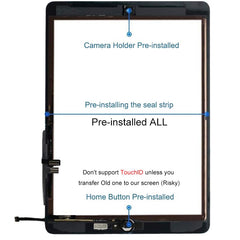 GoodFixer home button and camera bracket pre-installed, aiding easier swap