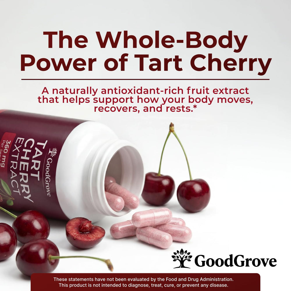 GoodGrove capsule close-up showing texture and easy-to-swallow vegan design