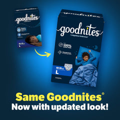 GoodNites side profile showing thin design for lower bulk