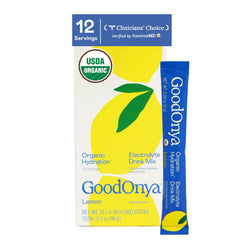 GOODONYA front packaging showing lemonade sticks and benefits