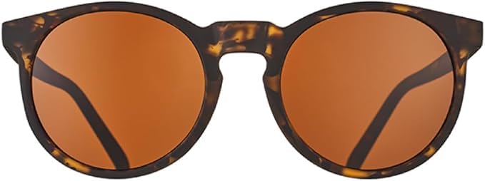goodr polarized lens close-up highlighting glare reduction and clarity