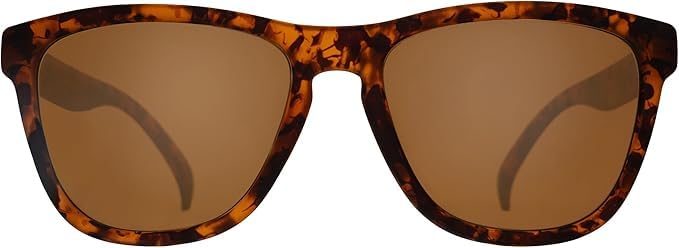 goodr Bosley's Basset Hound Dreams side profile highlighting lightweight frame benefit