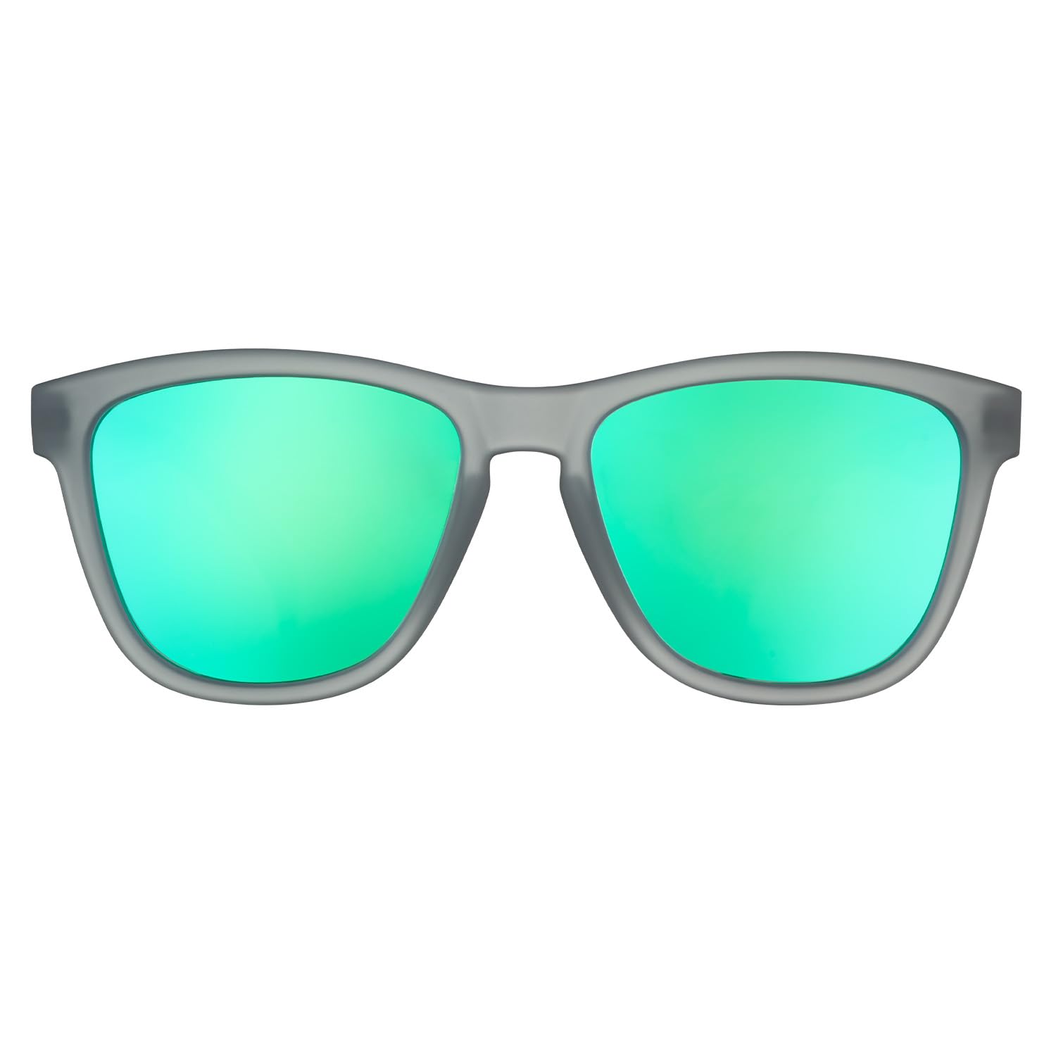 goodr closeup of polarized lens reducing glare on bright surfaces