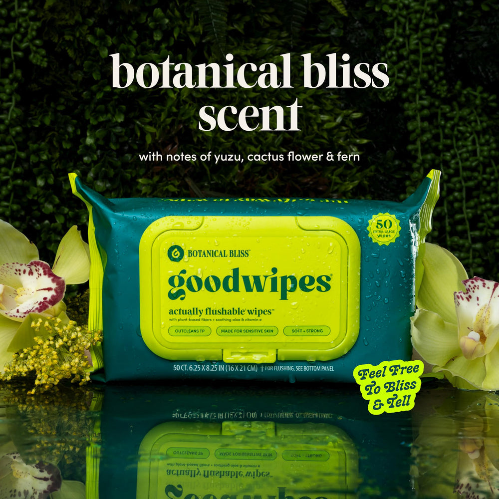 goodwipes resealable lid being closed, keeps wipes moist and ready