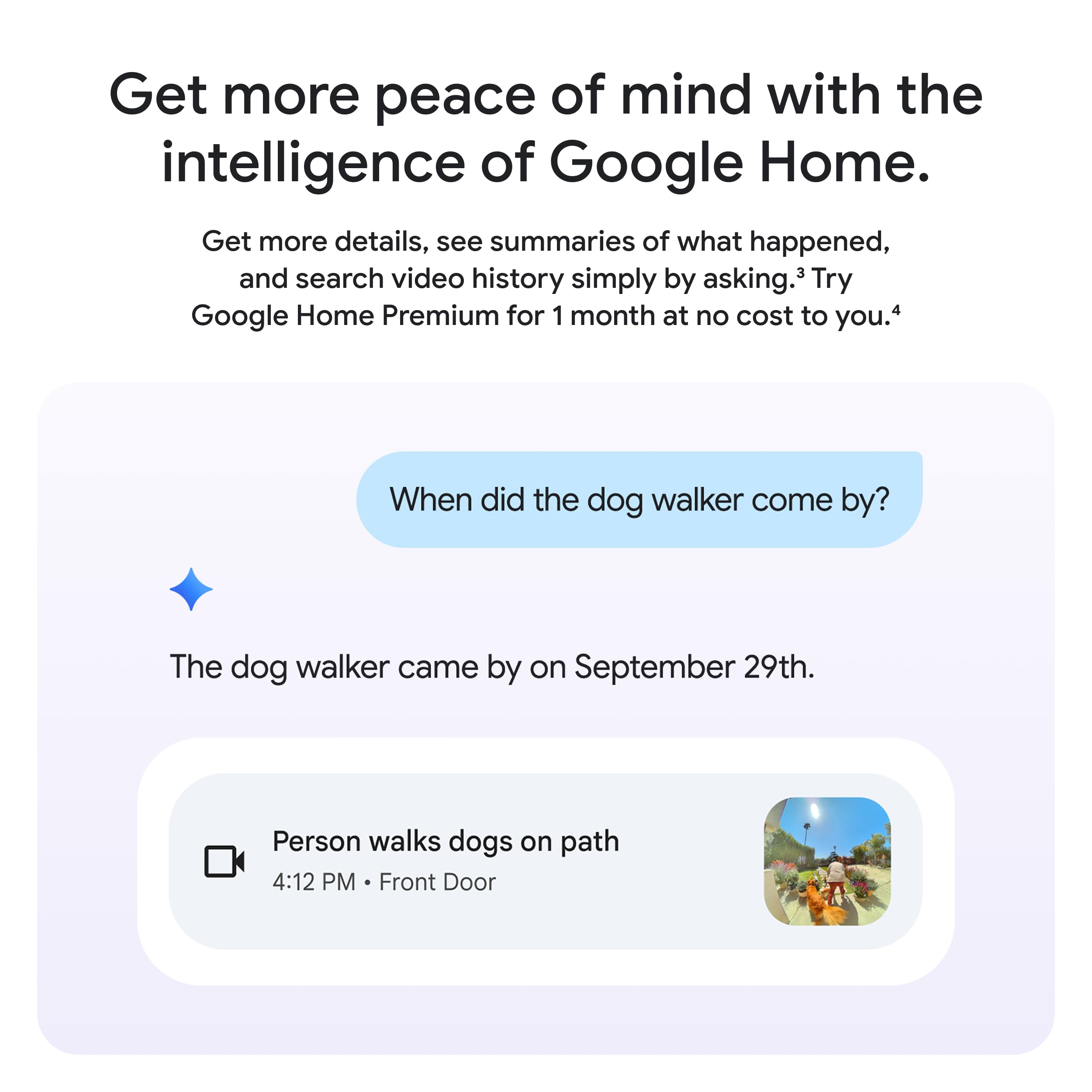 Google Nest hazel installed on porch demonstrating full-porch coverage benefit