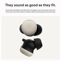 Google Pixel Buds Pro 2 open case with earbuds displayed, showing easy storage and grab-and-go convenience