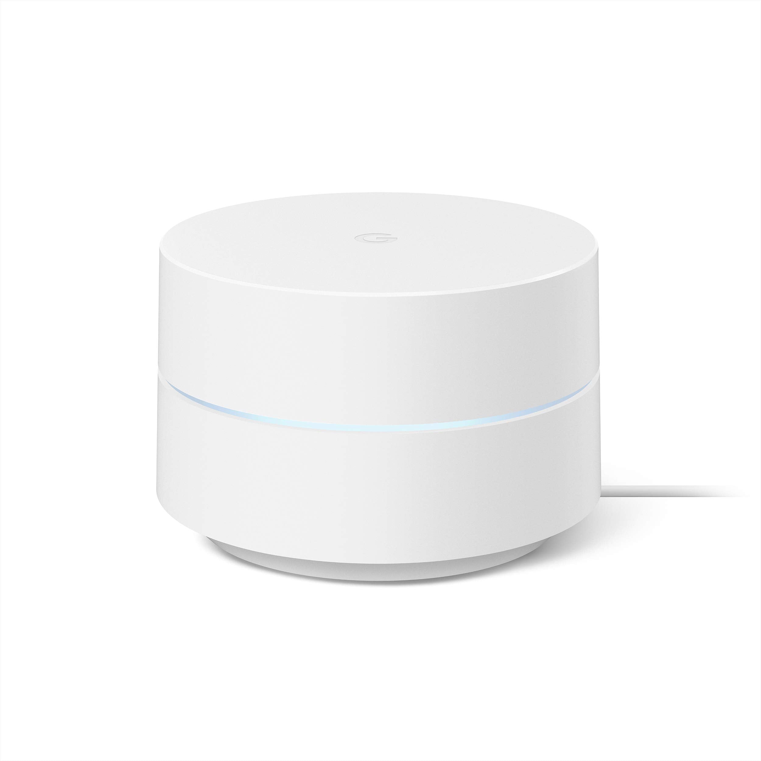 Google Wifi front view showing compact design and clean aesthetic benefit