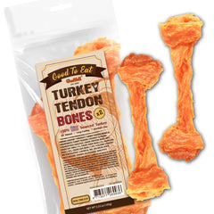 Gootoe front packaging showing turkey tendon treats and natural benefit