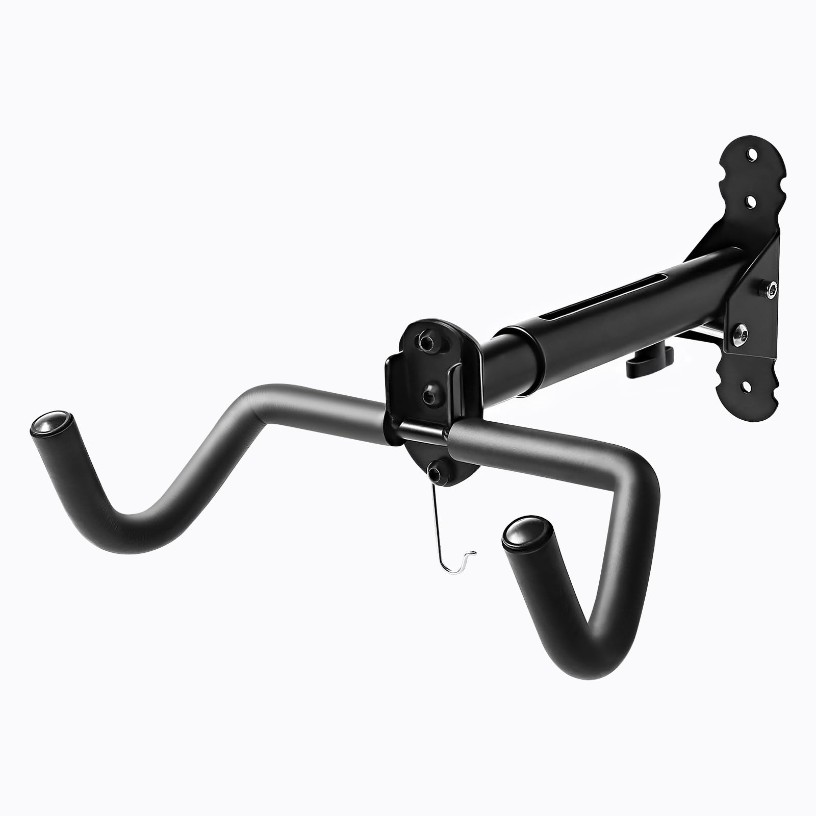 Gootus front view of wall mount hanger showing compact storage benefit