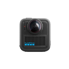 GoPro MAX2 touchscreen display showing playback and easy framing benefit