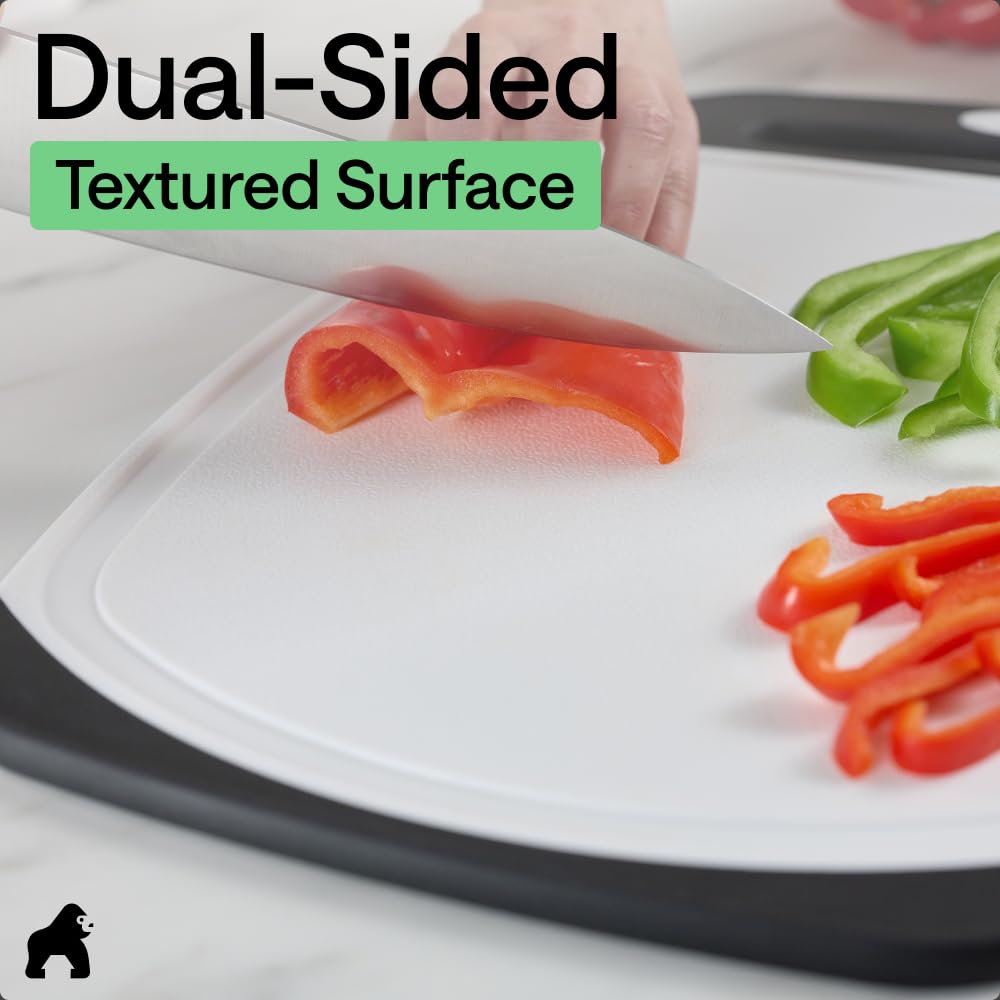 GORILLA GRIP board inside dishwasher showing easy sanitation and low-maintenance benefit
