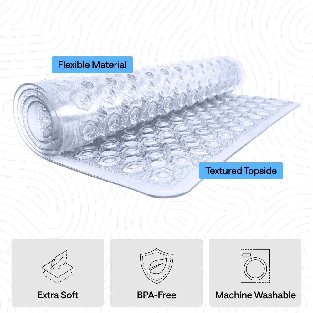 GORILLA GRIP drainage holes detail that promotes fast water flow and drying