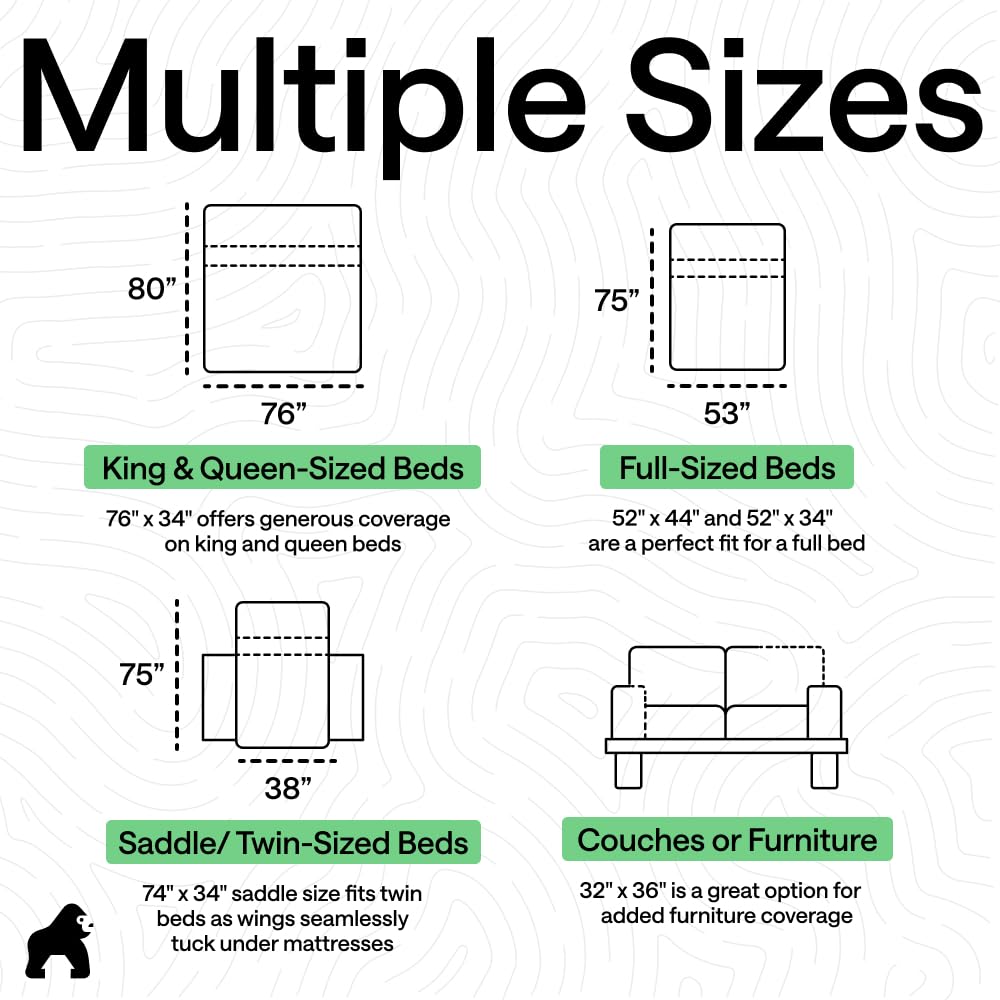 GORILLA GRIP folded compactly to show easy storage and portability
