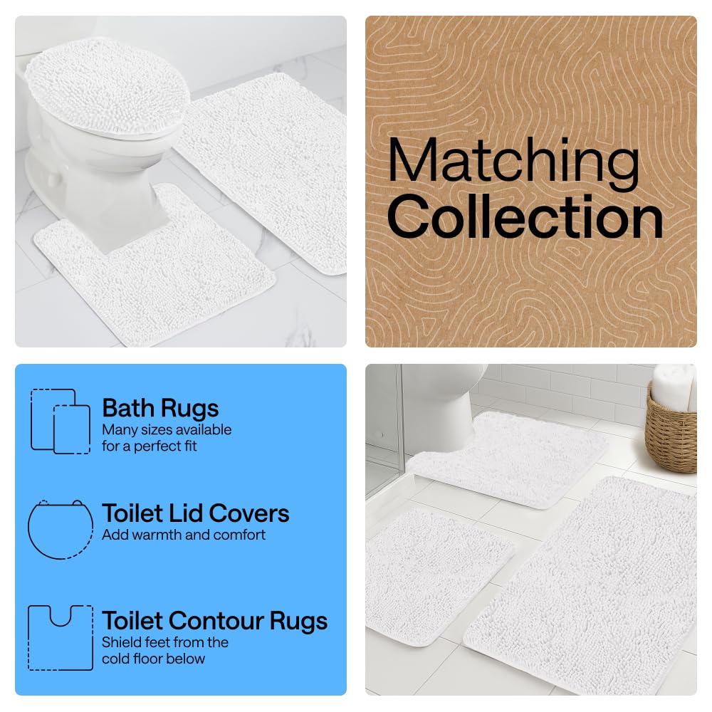 GORILLA GRIP folded rug showing easy storage and quick machine-dry care