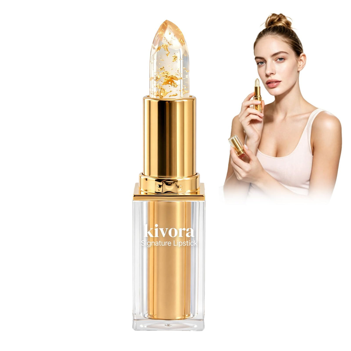 GosBio Kivora front packaging showing clear tube and branding, easy identification benefit