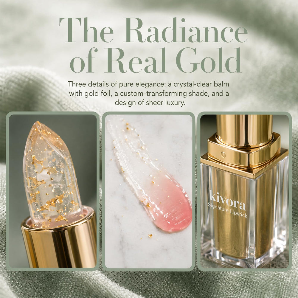 GosBio Kivora texture close-up revealing smooth balm surface and hydrating finish benefit
