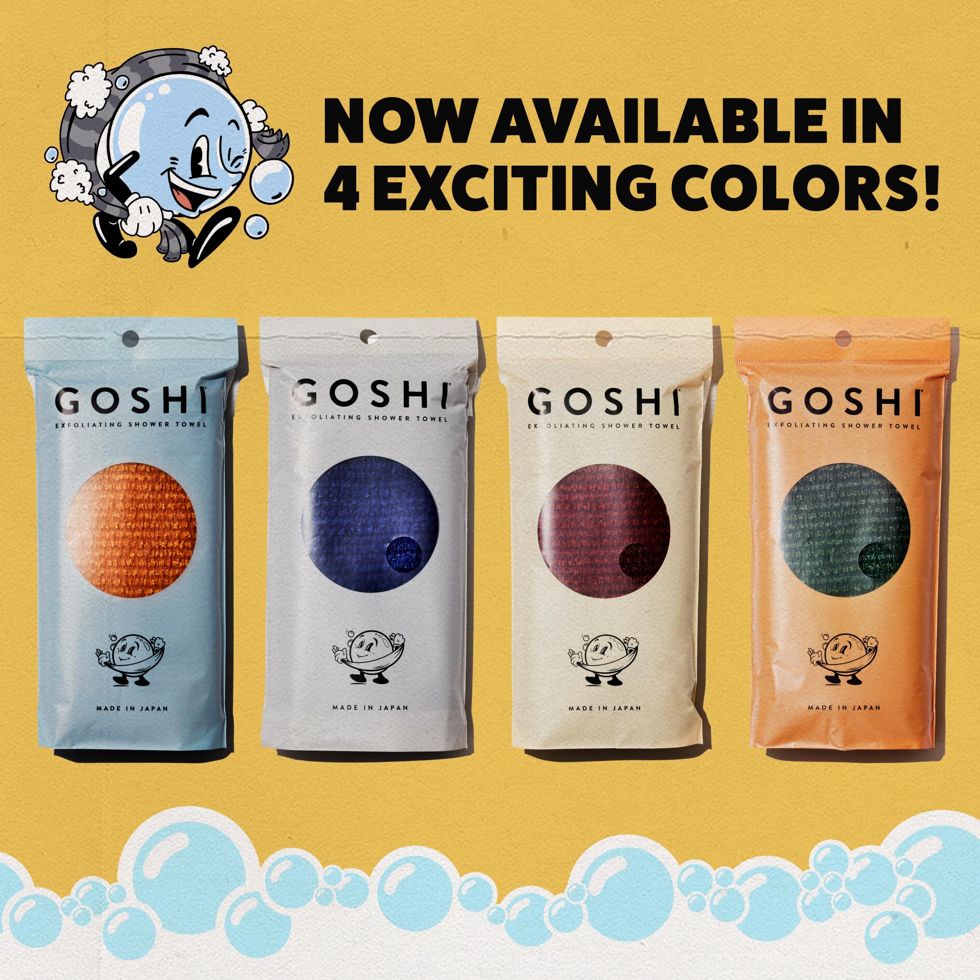 GOSHI size comparison in hand showing compact control and coverage