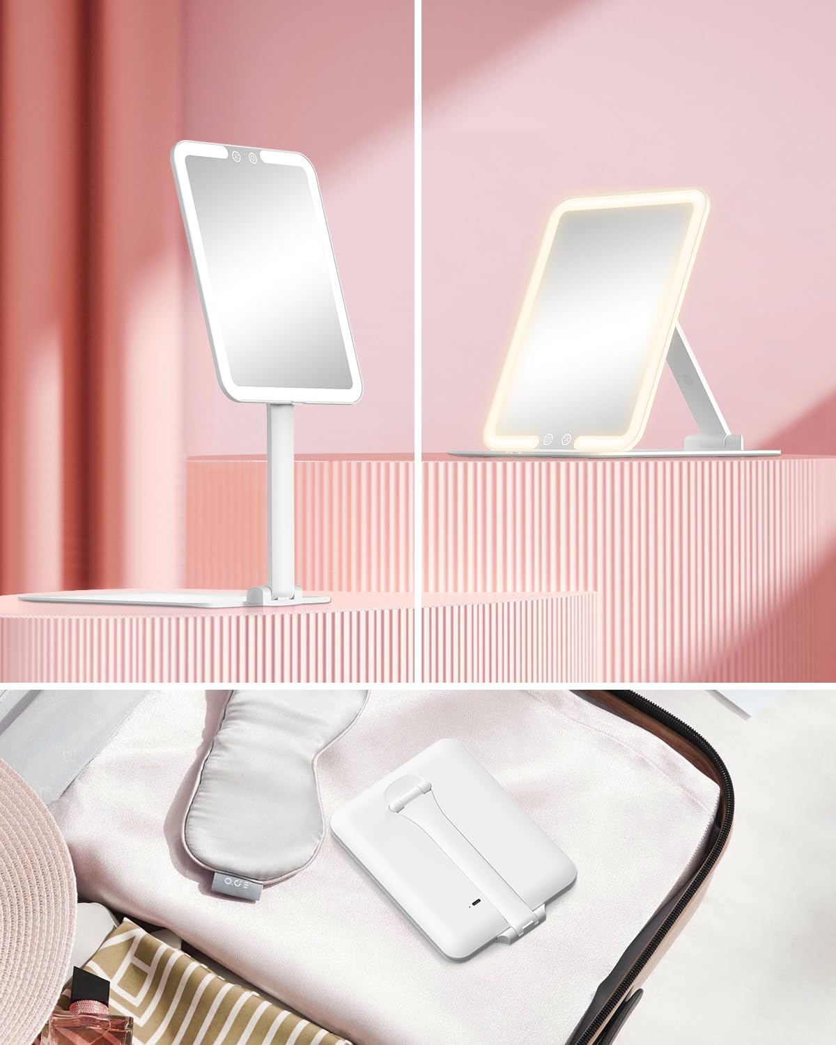 Gospire lifestyle bathroom vanity setup showing ready-to-use grooming benefit