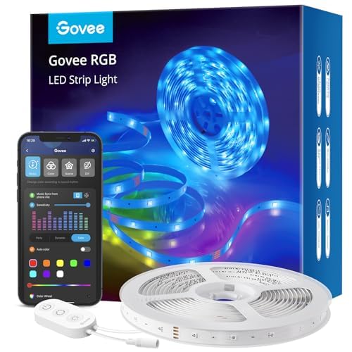 Govee close-up of LED beads showing smooth even lighting