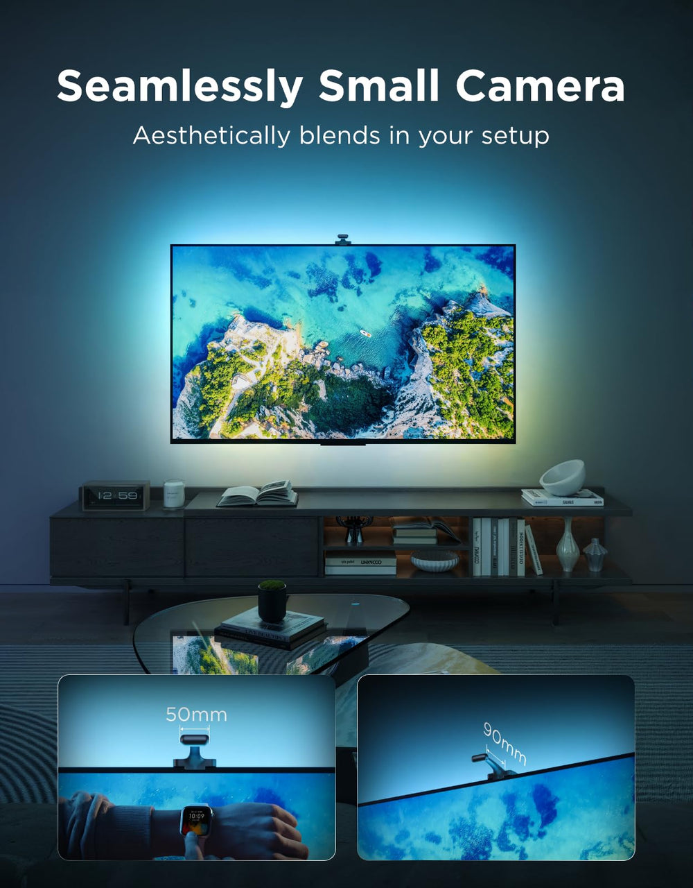 Govee product label and specs detail, clear-compatibility benefit