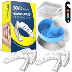 GOYO front packaging showing four slim-fit guards and benefits