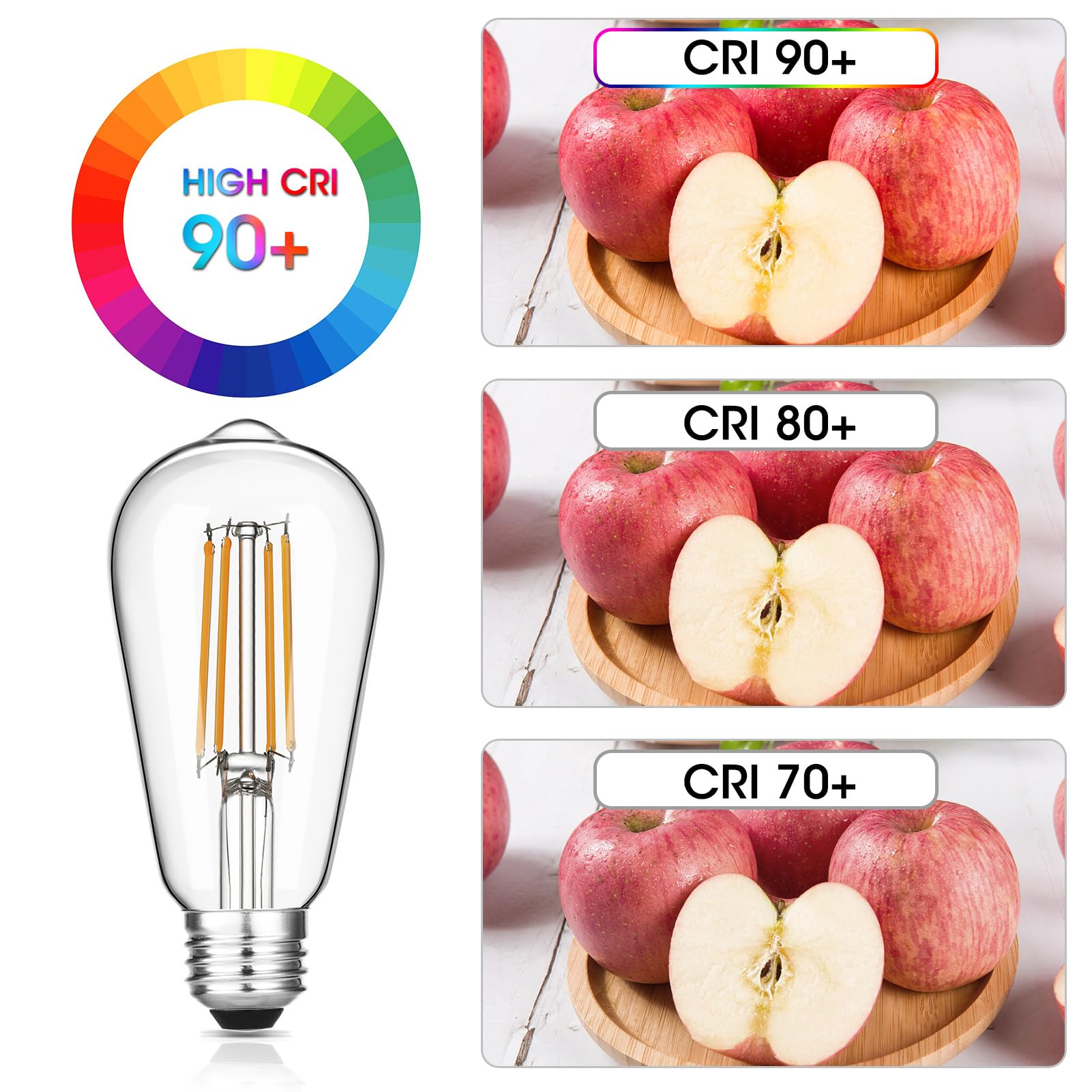 Gozelux bulb lit in pendant fixture providing cozy warm light